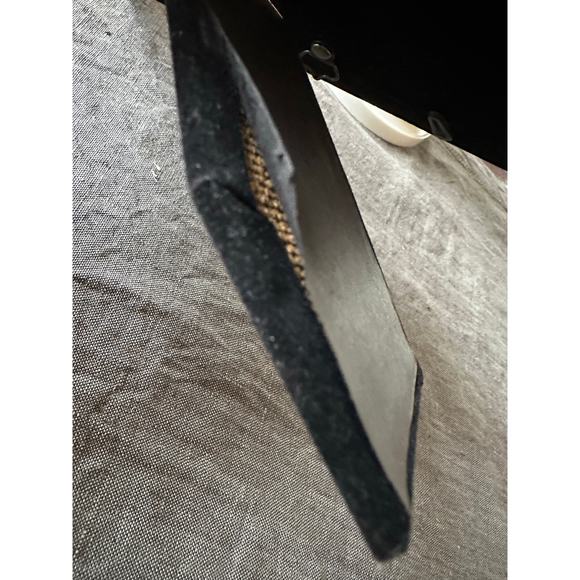 Framed needlepoint finished Counted Cross Stitch Vintage Purse Sandy Clough 6x7” - Picture 7 of 12